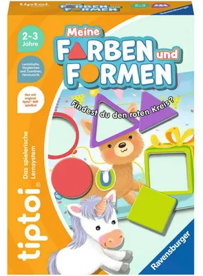Immagine prodotto di Ravensburger tiptoi Meine Farben und Formen, Zuordnungsspiel, Lernspiel, Kinder Spiel, 00168
