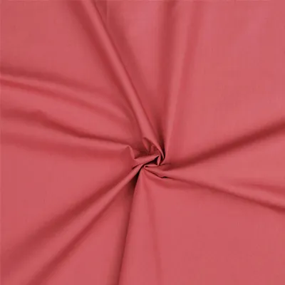 Popeline Baumwollstoff Fahnenstoff ab 1m x 146cm Meterware unifarben 2v2 OEKO-Tex 100 Basicstoff rose