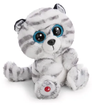 Produktbild von NICI Plüsch GLUBSCHIS Tiger Albella schlenkernd weiß 15cm