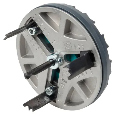 Obrázek produktu pro wolfcraft GmbH 5977000, Vrtačka, Kruhový vrták, Rotace po směru hodinových ručiček, Sádrokarton, Překližka, Měkké dřevo, Panel, 8,5 mm, 3 cm