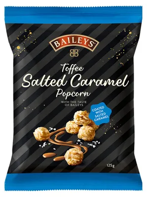 Image de Popcorn au caramel salé Baileys et à la liqueur de crème irlandaise 125g