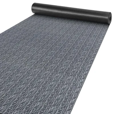 Küchenläufer ITACA Grau 180x65 cm rutschfest Textil, Hauptbild
