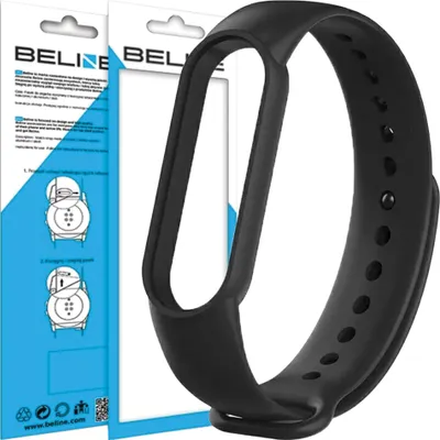 Produktbild von Beline Mi Band 7/6/5 Armbandschwarz/Schwarz