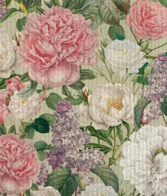 Produktbild von Spülstrich "Pfingstrosen & Rosen"