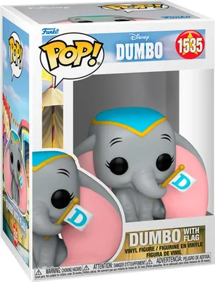 Image de Funko Pop! Disney Dumbo - Figurka Dumbo z Flagą, Winylowa, Premium
