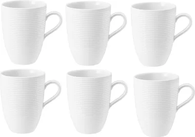 Produktbild von Seltmann Weiden Beat weiß Becher mit Henkel 6er Set