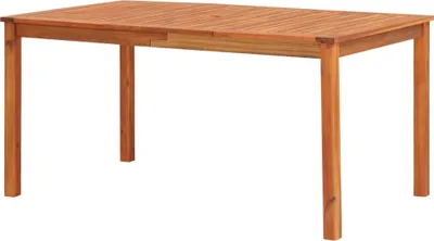 Produktbild von Gartentisch 150x90x74 cm Massivholz Akazie