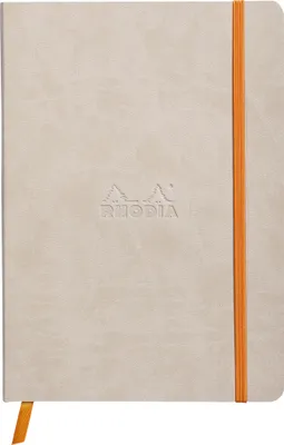 Produktbild von Rhodia  Flex Nbuch A5 L 72Bl Beige