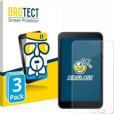 Produktbild von 3x BROTECT Schutzglas für Samsung galaxy Tab Active 5 5G Enterprise Edition Schutzfolie Panzer Folie Glas Display Schutz klar