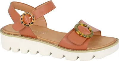 Produktbild von Cipriata - Damen Sandalen mit Keilabsatz "Mimi" DF2326 (42 EU) (Hellbraun)