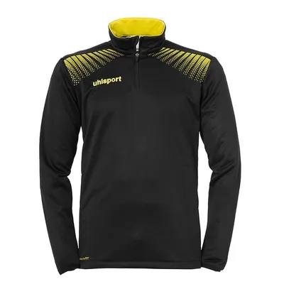 Produktbild von uhlsport GOAL 1/4-Zip TOP Kinder schwarz/limonengelb 164