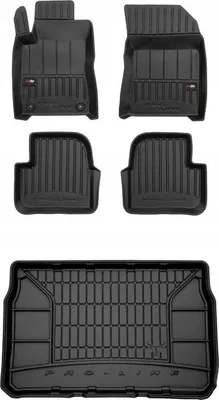 Obrázok produktu pre 3D SET rohože a rohož do batožinového priestoru Citroen C3 III hatchback 2016-2024