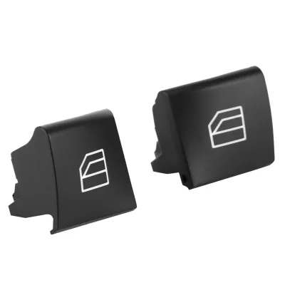 Image de 2 pcs Car Electric Power Window Master Switch Cap Cover pour Mercedes Benz ML GL R Class 05-12