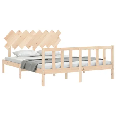 Produktbild von Massivholzbett ohne Matratze 160x200 cm Kiefernholz