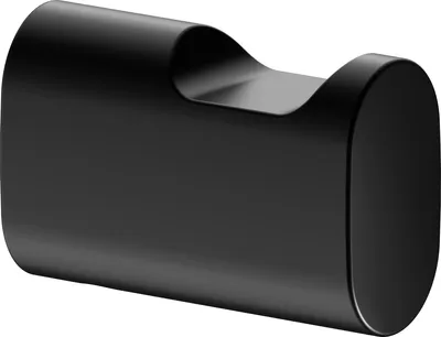 Obrázok produktu pre Keuco Koll.2, vešiak na uteráky, výška 42 mm, matná čierna, 1 ks.