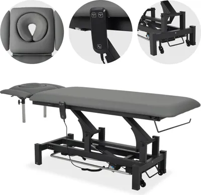 Produktbild von Habys Fortis 4 Ergo | Elektrische Behandlungsliege Therapieliege Massageliege | 4-Segmente | Handfernbedienung Steuerrahmen | 192 x 68 cm