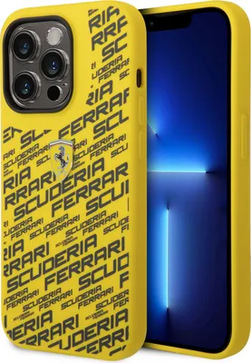 Produktbild von Ferrari iPhone 14 Pro Back cover case - - Yellow