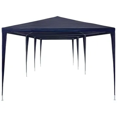 Produktbild von vidaXL Partyzelt 3x9 m PE Blau