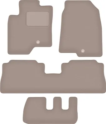 Produktbild von Beige Veloursmatten für: Chevrolet Captiva 7-Sitzer (2006-2017)