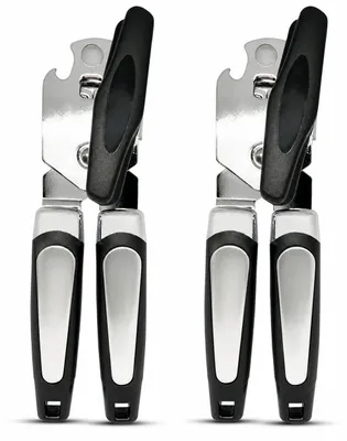 Handdosenöffner 3-in-1 Edelstahl, 2er-Pack