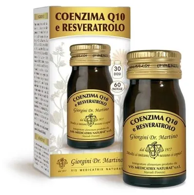 Obrázok produktu pre Koenzým Q10 a resveratrol, 60 tabliet