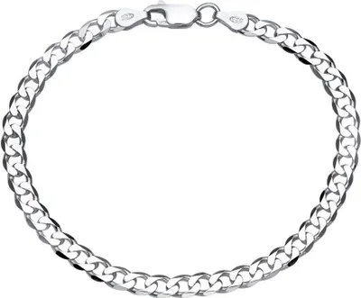 Produktbild von 925 Silberarmband im Panzerketten Design 4,5mm PA0045 JEWLIX 23cm