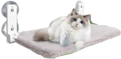 Produktbild von Aufklappbares Katzenbett, umkehrbares Kissen, 20kg Tragfähigkeit