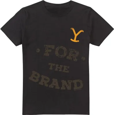 Obrázok produktu pre Yellowstone - Tričko "For the Brand" pre mužov TV5671 (L) (Schwarz)