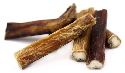 Produktbild von Ochsenziemer getrocknet 12 cm 1 Kg Hundesnack Kausnack Hundeleckerlie getreidefrei für Hunde natürlich ohne Zusätze