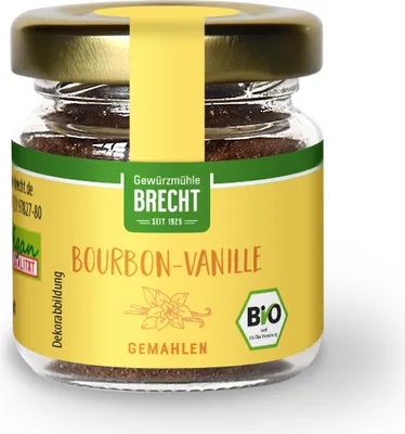 Produktbild von Gewürzmühle Brecht Bourbon-Vanille gemahlen, 15g