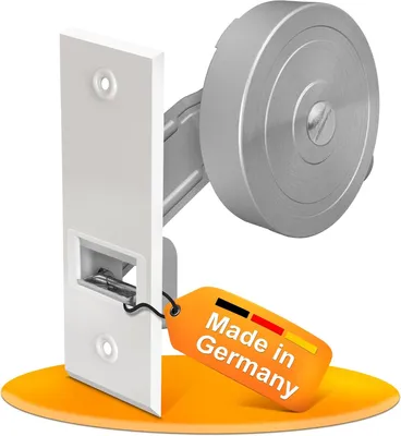 Immagine prodotto di MEISTERBAU - Avvolgitore per tapparelle da incasso [ Germany] - Avvolgitore per tapparelle con copertura - Avvolgitore per tapparelle con cinghia da 23 mm - 105 mm