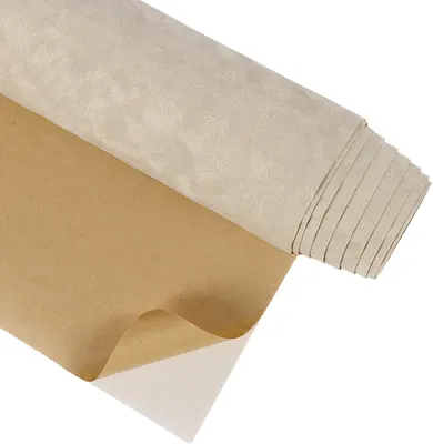 Obrázok produktu pre Samolepiaca tapeta 30cm x 900cm, béžová, kvetinový vzor, pre spálňu