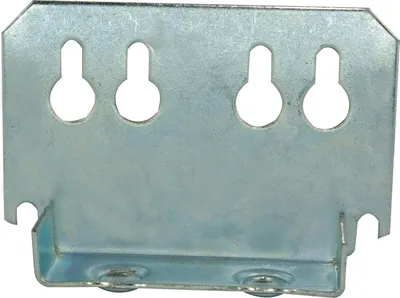 Produktbild von Mittelstegbettschiene, 75 x 110 mm, Stahl gelb verzinkt