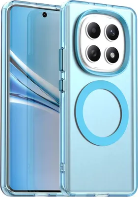 Immagine prodotto di Custodia ibrida in TPU Magsafe PC con design Candy per Xiaomi Redmi Note 15 5G / 4G, blu