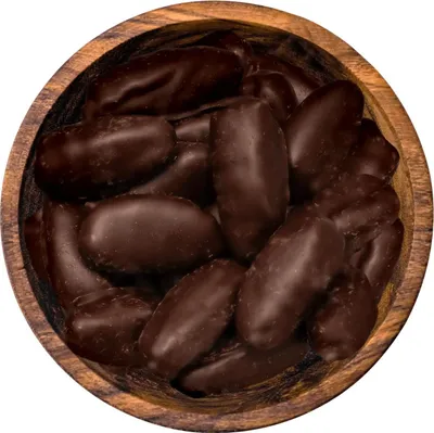 Produktbild von Schoko Datteln, Deglet Nour Datteln in Zartbitter-Schokolade, 110g