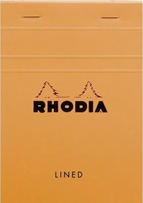 Obrázek produktu pro Rhodia 13600C Zápisník A6 80 listů oranžová