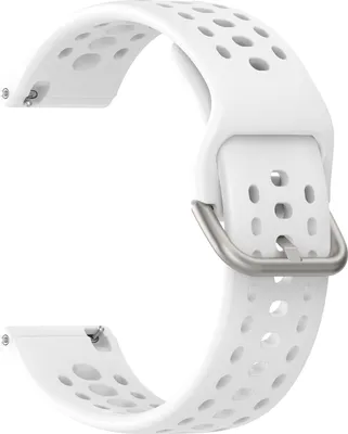 Image de INF Bracelet de montre en silicone pour Amazfit Bip6 (A2435) Blanc