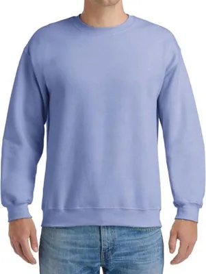 Zdjęcie produktu dla Gildan 18000 | Bluza z okrągłym dekoltem Heavy Blend | Bluza – Kolor: fioletowy – Rozmiar: XXL