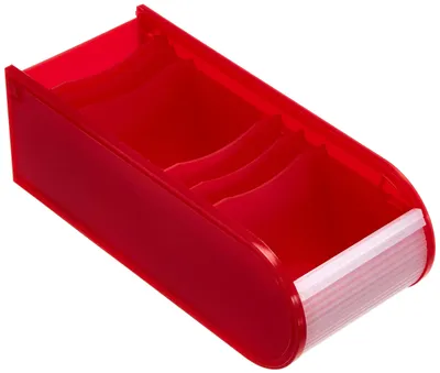 Image de WEDO Fichier d'apprentissage, DIN A8 horizontal, incl. 100 fiches, rouge
