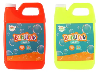 Produktbild von Seifenblasenflüssigkeit, 2 Liter, 2 Farben, im Kanister