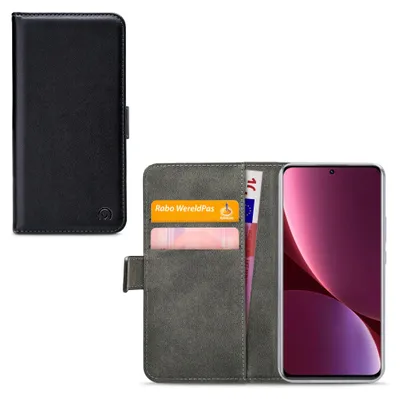 Produktbild von Mobilize Classic Gelly Wallet Handyhülle für Xiaomi 12 Pro Hülle Klapphülle Geldbörse - Schwarz