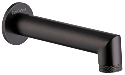 Produktbild von PaulGurkes Wanneneinlauf Matt-Schwarz Wanneneinlass Serie NOX