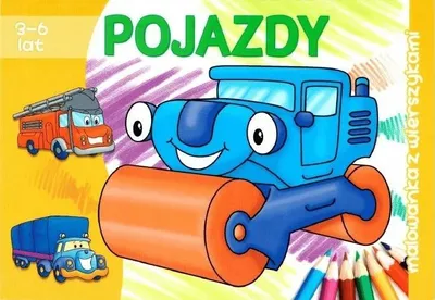 Immagine prodotto di Pojazdy. Malowanka z wierszykami 3-6 lat