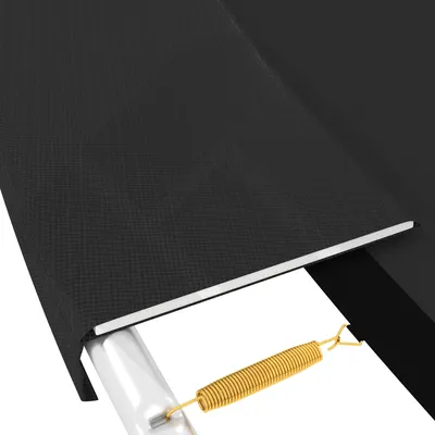 Produktbild von AWM Trampolin Randabdeckung PVC Premium Extra Breit 35 cm Federabdeckung Randschutz Abdeckung (Schwarz, 305 cm)