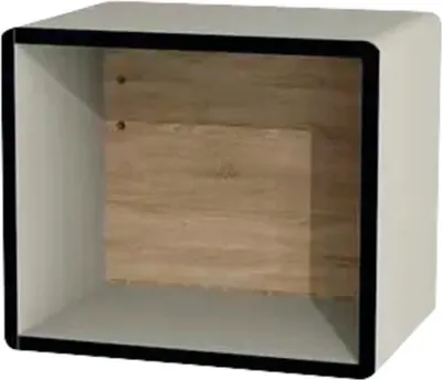 Produktbild von Devo Hängeschrank offen Sonus 2.0 BxHxT 38 x 32.5 x 28 cm classico muschel