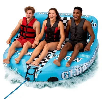 Produktbild von SereneLife Aufblasbares Schlauchboot, 2/3 Personen, für Wassersport