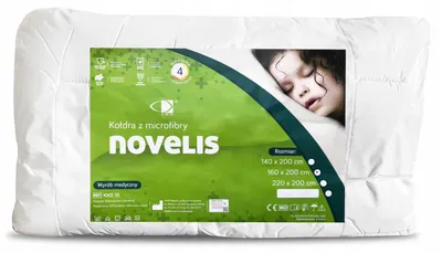 Produktbild von AMW Novelis Daunendecke 160x200 cm Antiallergisch