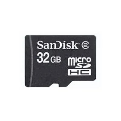 Produktbild von SanDisk SDSDQM-032G-B35A, 32 GB, MicroSDHC, Klasse 4, Schwarz