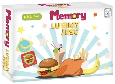Obrázok produktu pre Gra Memory Lubimy Jeść dla dzieci