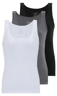 Produktbild von WU107 Damen Unterziehshirt Tanktop im 3 Pack